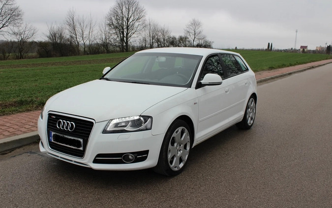 Audi A3 cena 28900 przebieg: 200000, rok produkcji 2009 z Czarna Woda małe 172